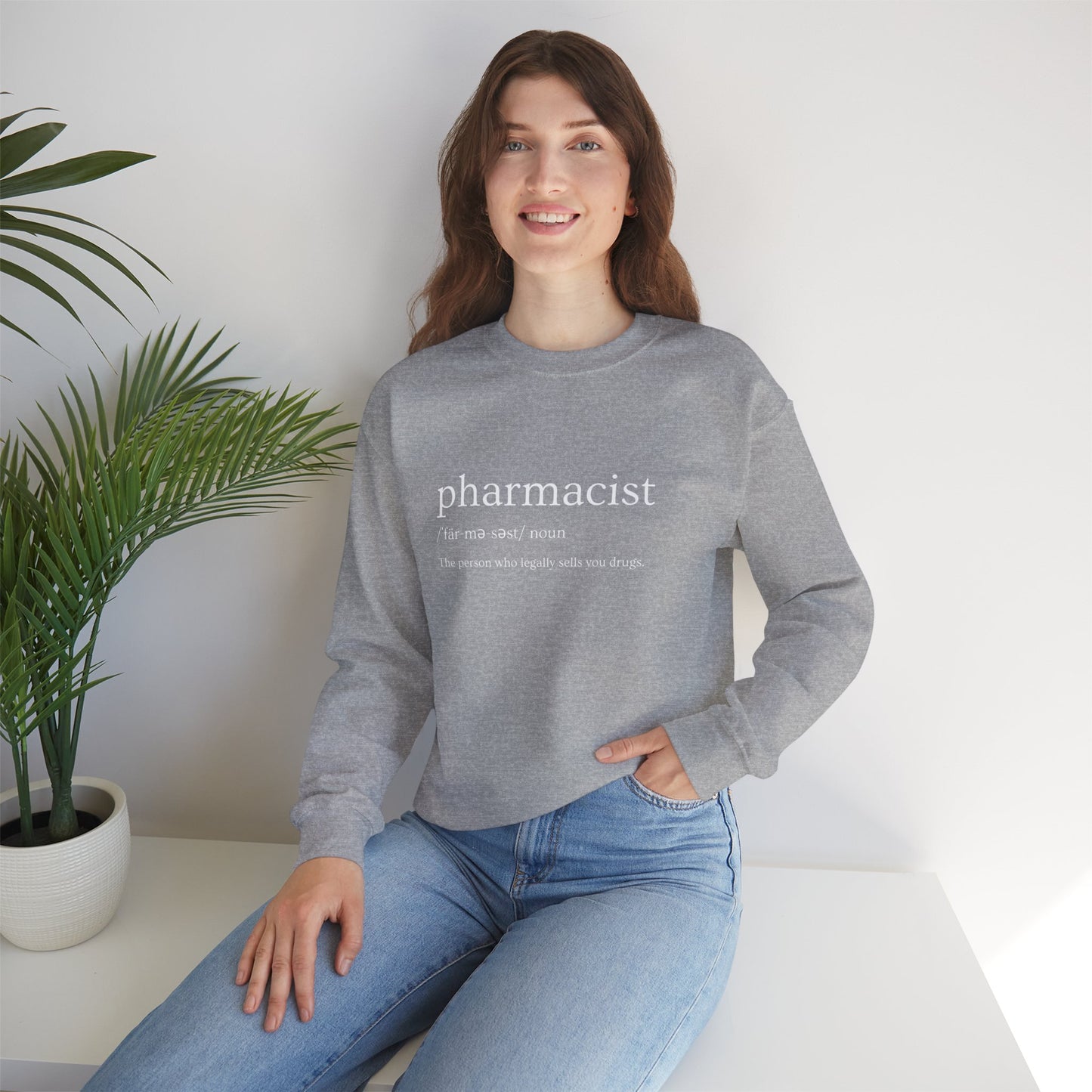 Pharmacist Description Sweatshirt