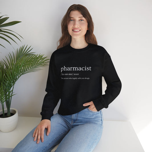 Pharmacist Description Sweatshirt